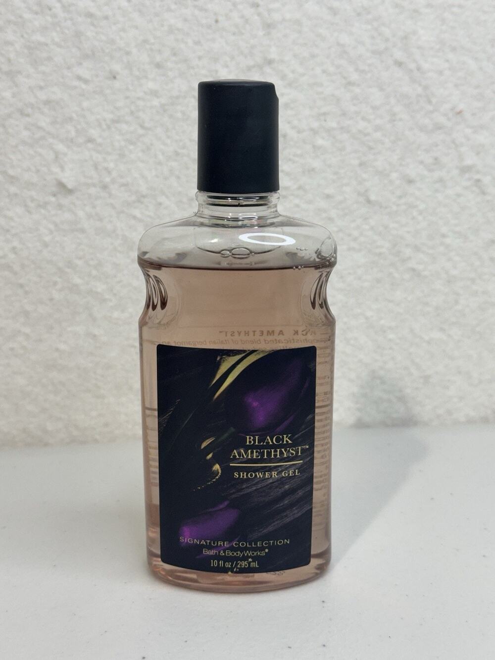 Bath & Body Works “Black Amethyst" Shower Gel 10 OZ Italian Bergamot Sandalwood